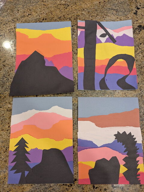 Sample sihouettes
