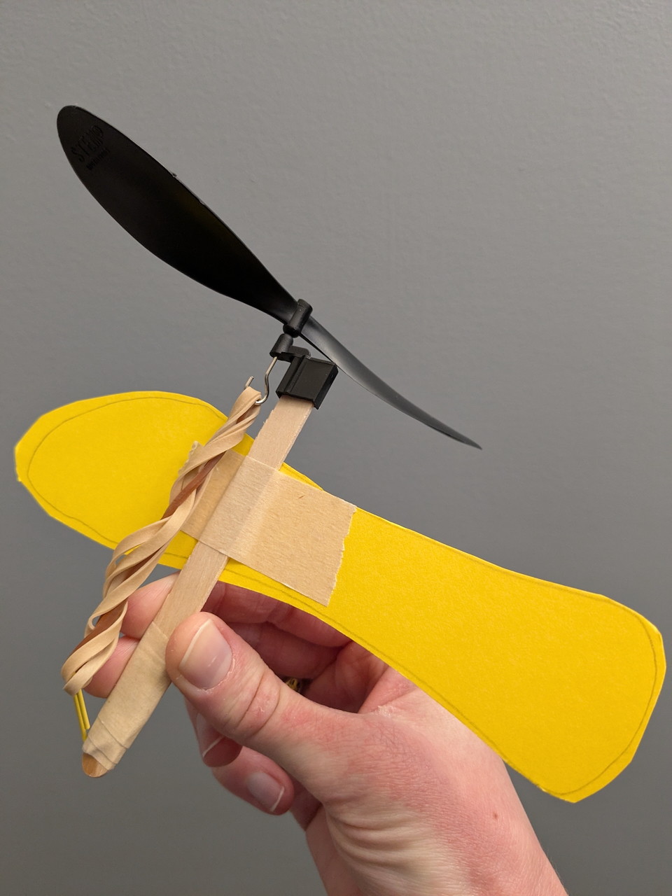 wound copter different angle
