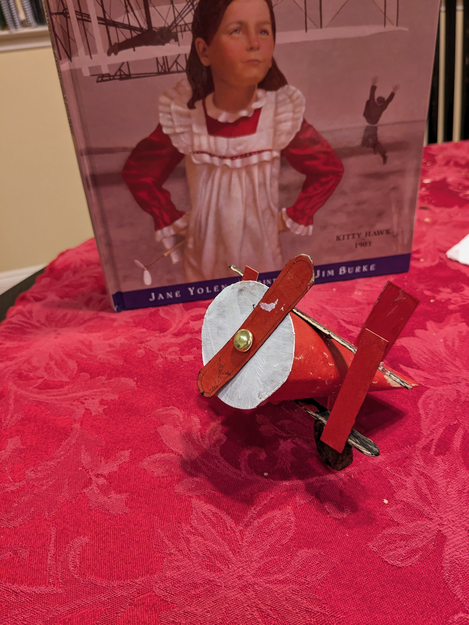Toilet Roll Biplane