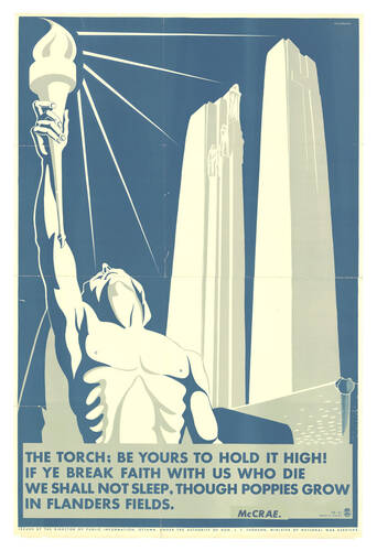 Another poster with lines from poem