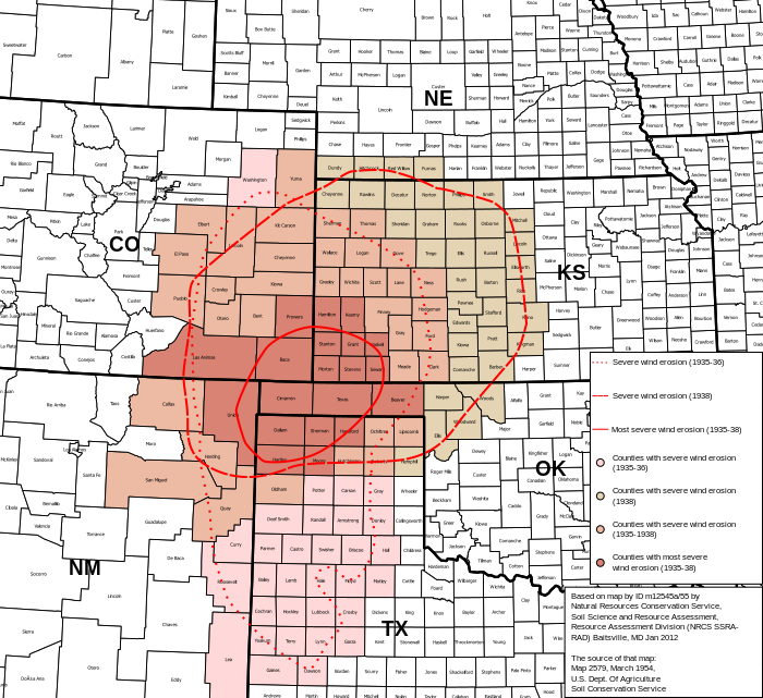 Dust Bowl States 1